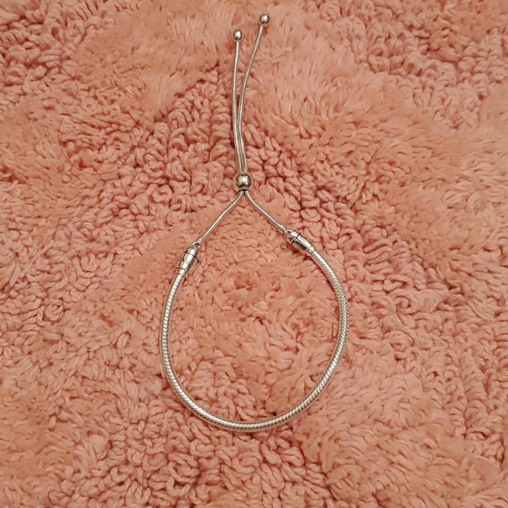 Pandora Moments Snake Chain Slider Bracelet